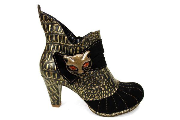 Foto IRREGULAR CHOICE Miaow Boots BLACK Size: 5