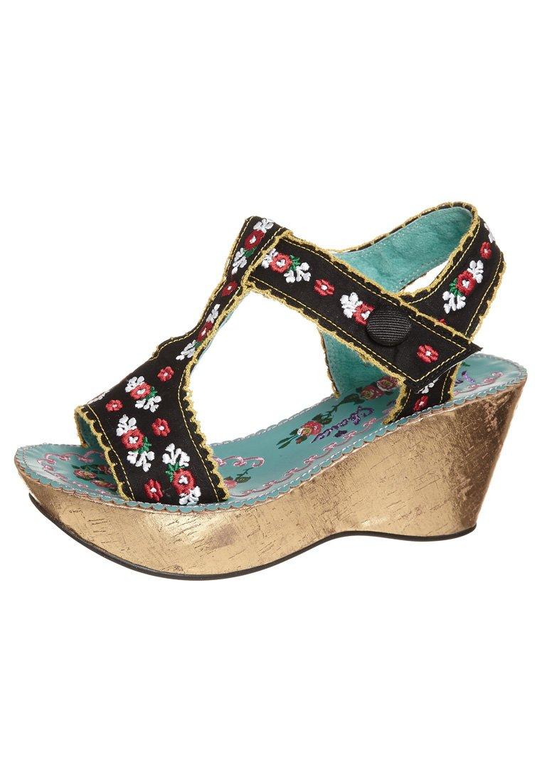 Foto Irregular Choice ONCE IN A BLUE MOON Sandalias con plataforma negro