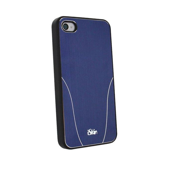 Foto iSkin Aura funda iPhone 4/4S azul