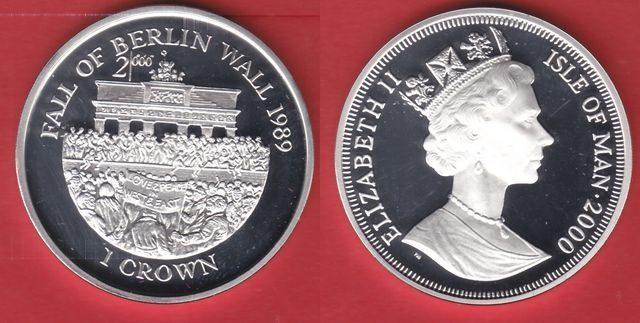 Foto Isle of Man 1 Crown 2000