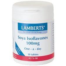 Foto Isoflavonas de Soja 50 mg. - Lamberts