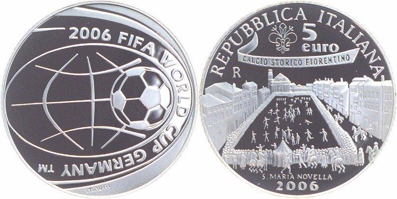 Foto Italien 5 Euro Silber 2006