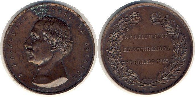 Foto Italien Bronzemedaille 1865