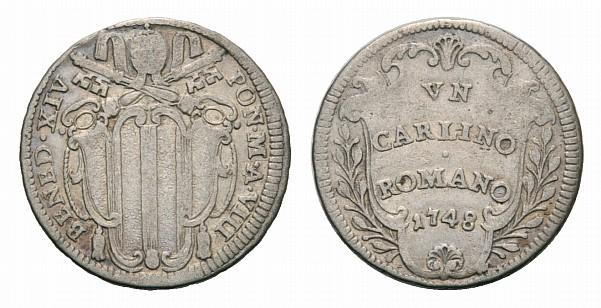 Foto Italien Carlino 1748, Rom