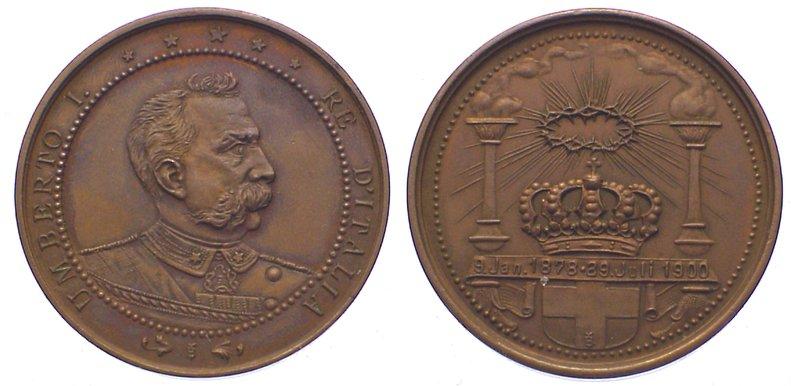 Foto Italien-Königreich Bronzemedaille 1878-1900