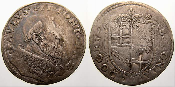 Foto Italien-Kirchenstaat 2/3 Paolo 1534-1549