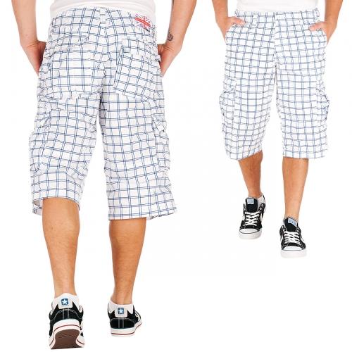 Foto Italy Style Bermuda Shorts White/Blue