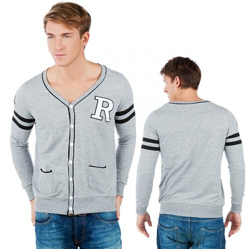 Foto Italy Style ReRock chaqueta jersey gris talla S