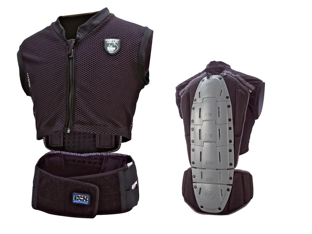 Foto IXS Caparazón del Chaleco de Asalto Protectores azul/negro, s/m