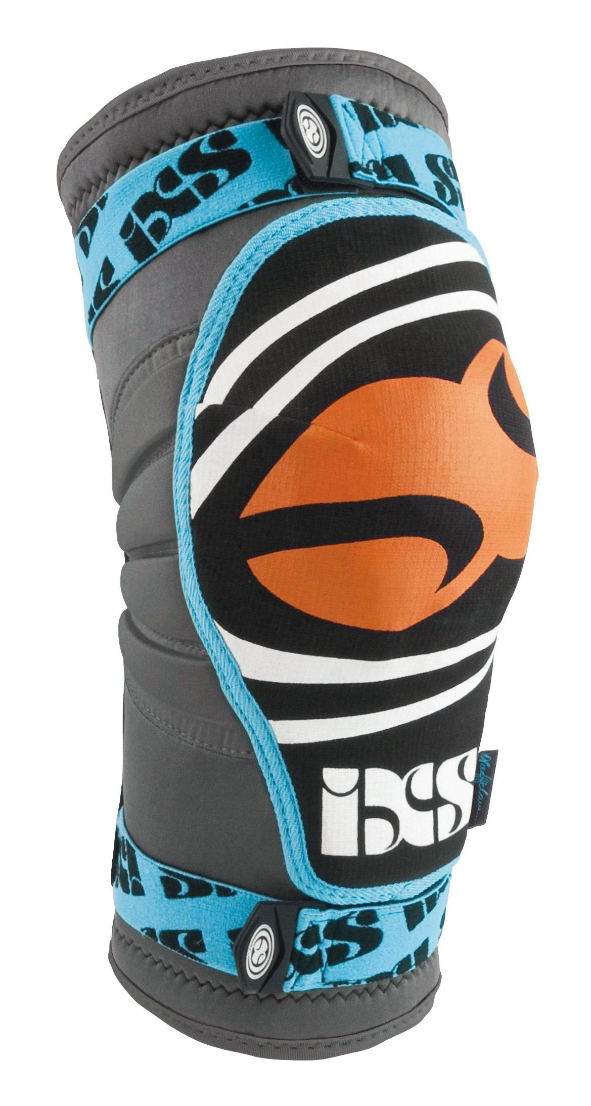 Foto IXS Slope Evo DCLAW Knee Guard Protectores para piernas gris/azu, s