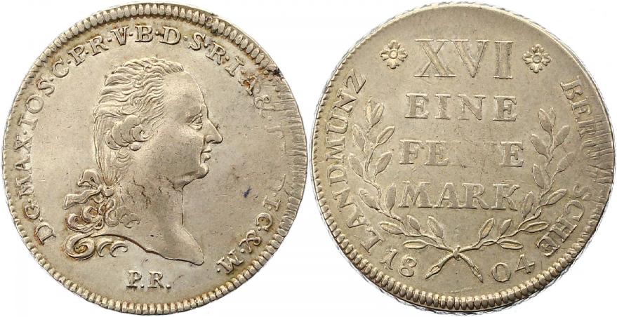 Foto Jülich-Berg Taler 1804