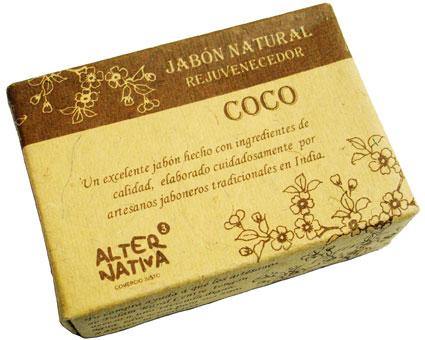 Foto Jabon Coco India Alternativa, 100g