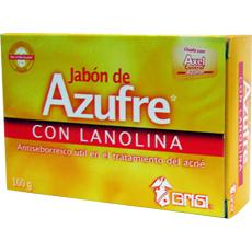 Foto jabon grisi azufre 100 g