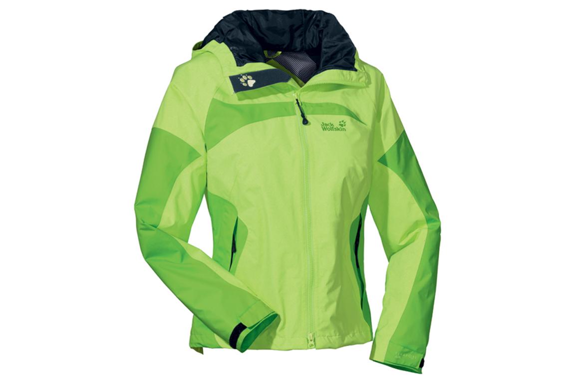 Foto Jack Wolfskin Cloud Stream Chaqueta impermeable damas verde, m