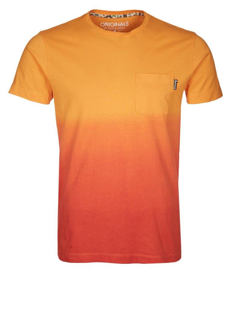 Foto Jack & Jones VICK Camiseta básica naranja