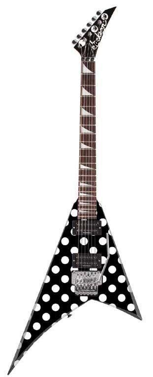 Foto Jackson Rx10D Blk Con Puntos Blancos W/ Case. Outlet