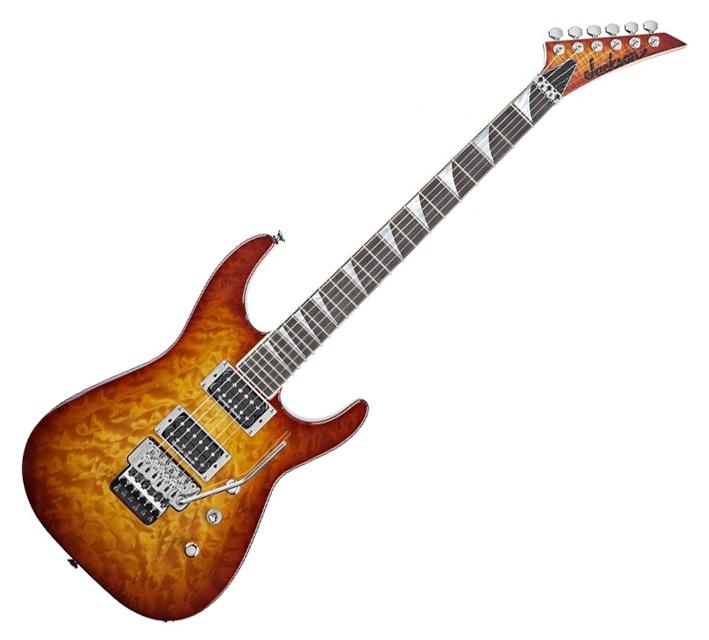 Foto Jackson USA SL2H-MAH Soloist Burnt Cherry Sunburst Guitarra Eléctrica