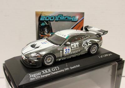 Foto Jaguar Xkr Gt3 33 Quaife - Hall Fia Gt3 2008 1/43 Minichamps