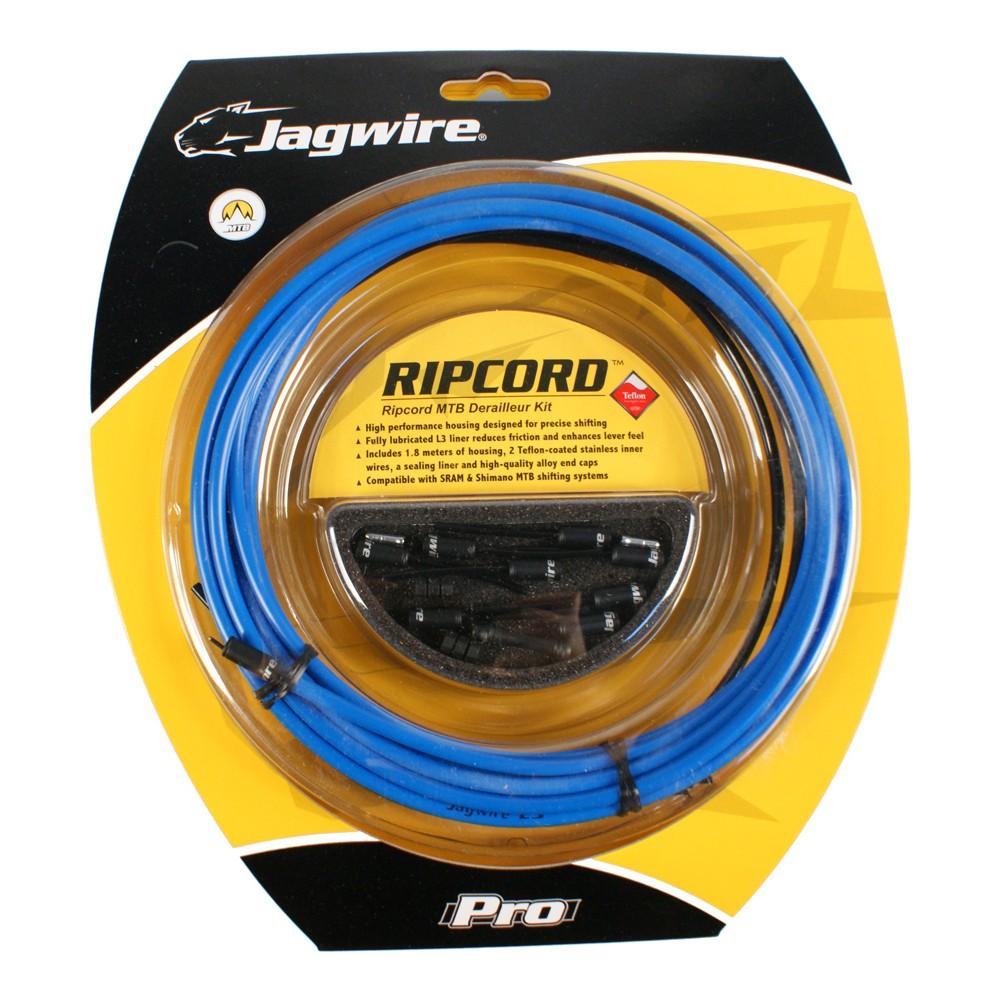Foto JAGWIRE Kit RIPCORD Completo cable y funda para cambio Azul