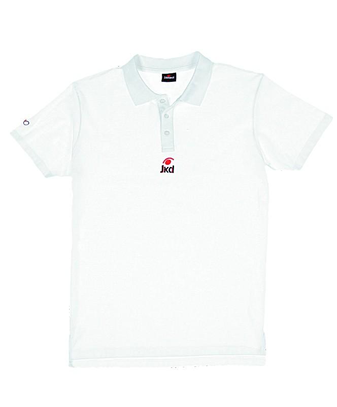Foto Jaked Cotton Piqué Polo T-Shirt (White)