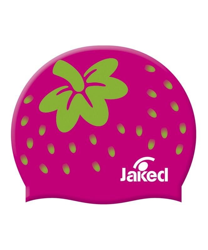 Foto Jaked Cuffia Fragola Strawberry Junior Silicone Swimming Cap