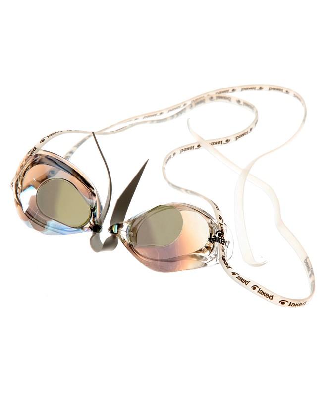 Foto Jaked Slim Mirror Competition Swimming Goggles (Blue or Gold)