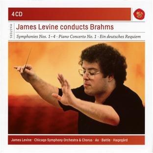 Foto James Levine Conducts Brahms. Serie Sony Classical Masters