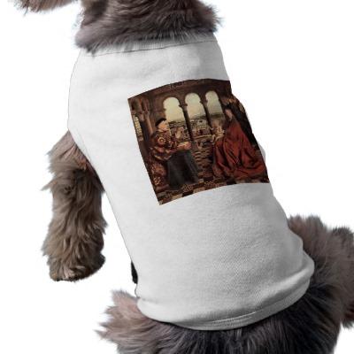 Foto Jan van Eyck - Madonna y canciller Nicholas Rol Ropa De Mascota