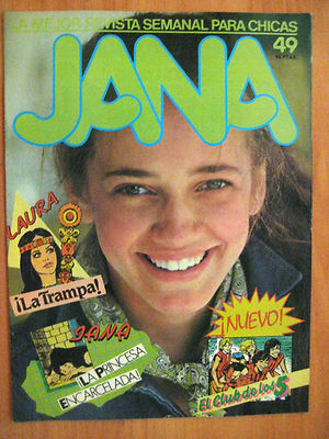 Foto Jana - Nº: 49 - Año: 1983  - Sarpe - Comic Femenino