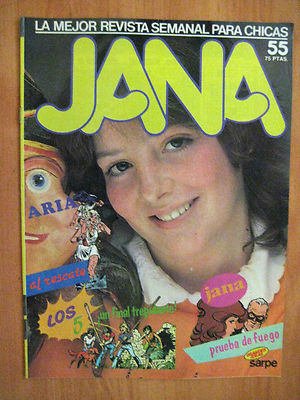 Foto Jana - Nº: 55 - Año: 1983  - Sarpe - Comic Femenino