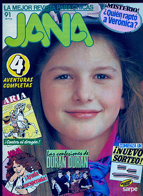 Foto Jana - Nº: 91 - Año: 1983  - Sarpe - Comic Femenino