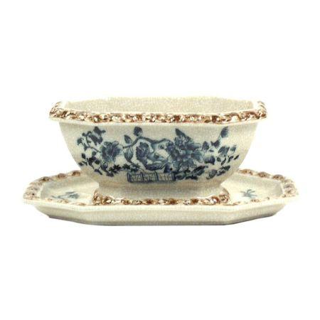 Foto Jardinera & bandeja 23cm -Arbazul en Porcelana Adèle Carey
