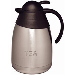 Foto Jarra termo con tapa abovedada 'TEA'. 1,5 litros. Cuerpo de acero inoxidable.