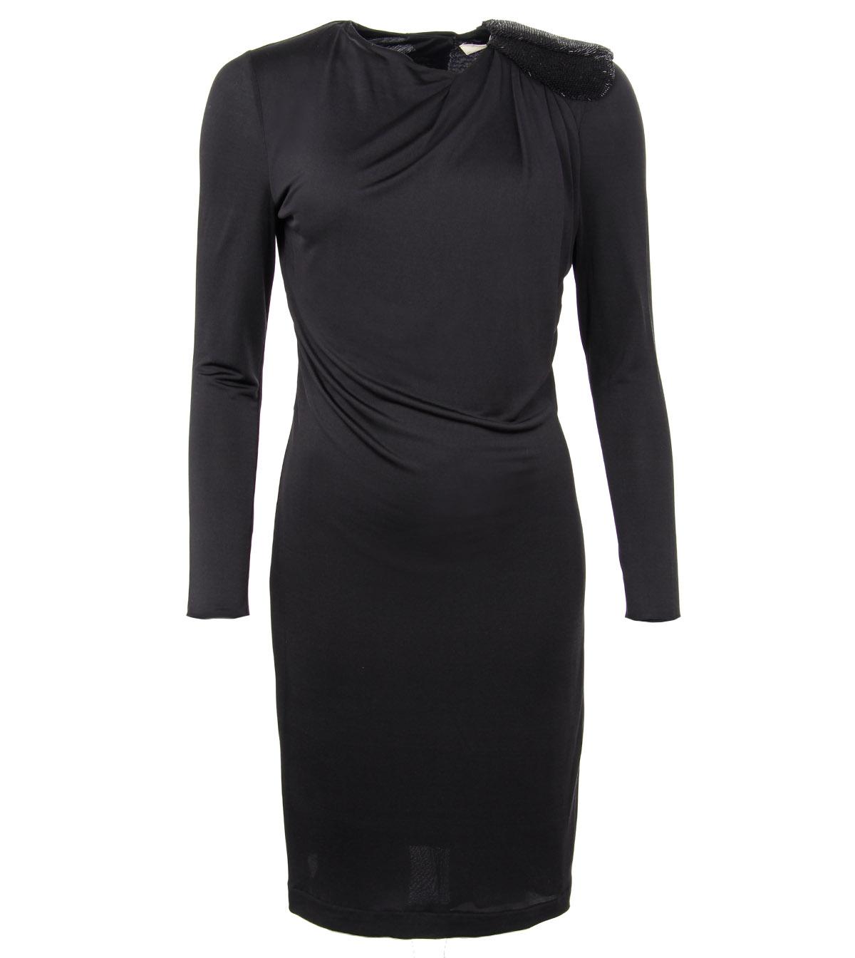 Foto Jasmine Di Milo Black Silk Jersey Dress