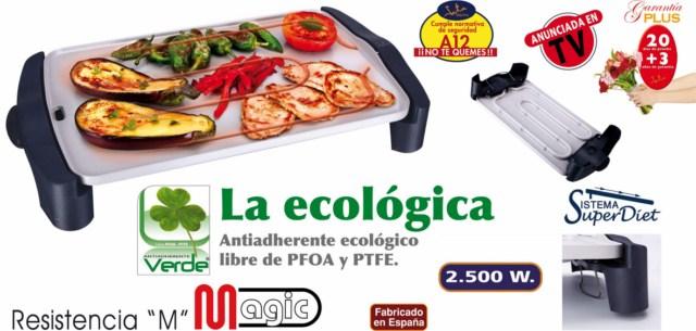 Foto JATA GR 556 PLANCHA DE ASAR 2500 W. 'XYLAN'