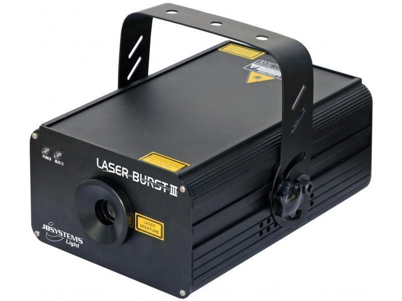 Foto JBSYSTEMS LASER BURST III Laser Red-green Dmx 120mw