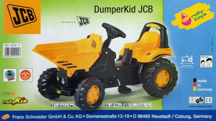Foto Jcb Dumperkid Ride On Pedal Toy By Rolly