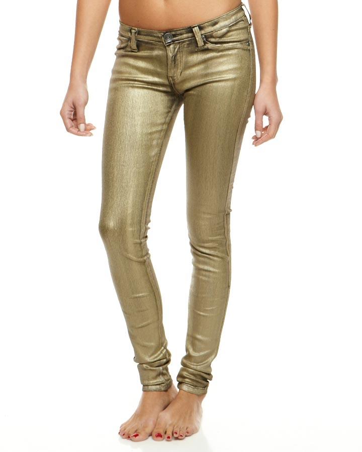Foto Jeans Kissy De Dr Denim - Dorado Met