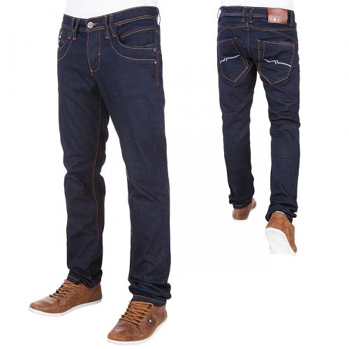 Foto Jeansnet Aaron Slim Fit Jeans oscuro azul talla W 34 (aprox. 90cm)