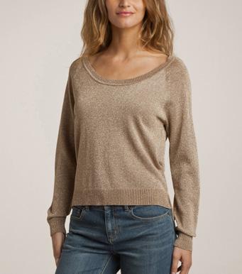 Foto Jersey cuello barco mujer