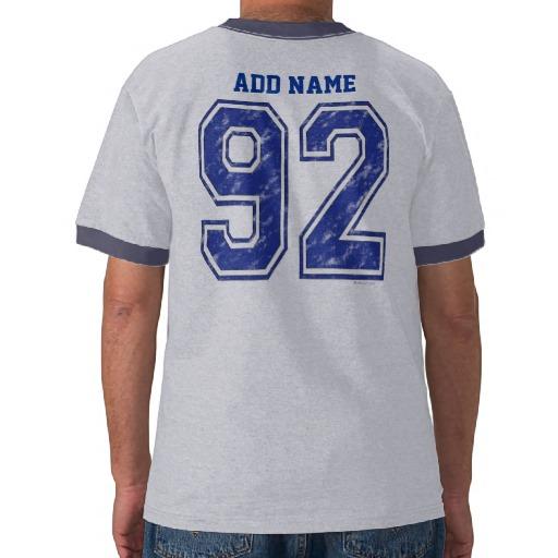 Foto Jersey de 92 personalizados Camisetas