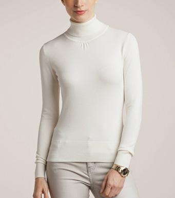 Foto Jersey de cuello alto mujer