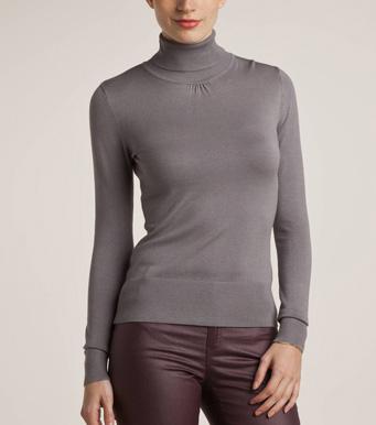 Foto Jersey de cuello alto mujer