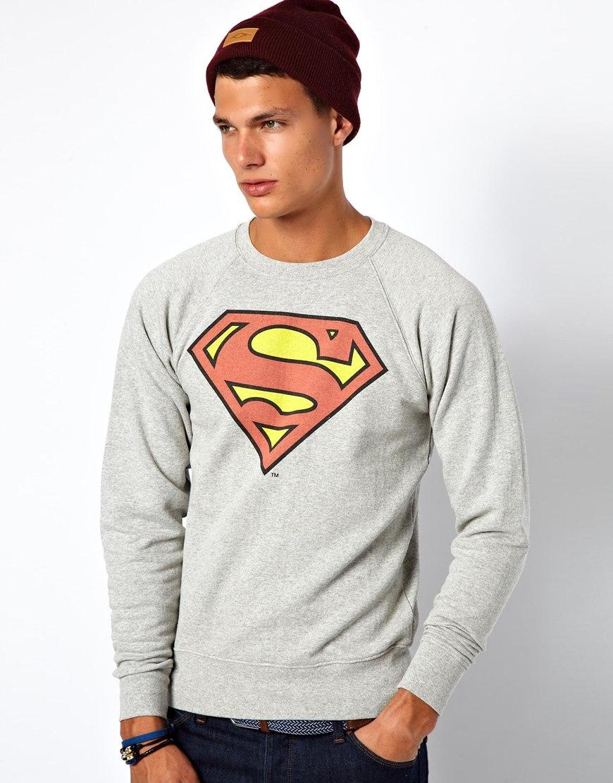 Foto Jersey de Superman de DC Comics Gris