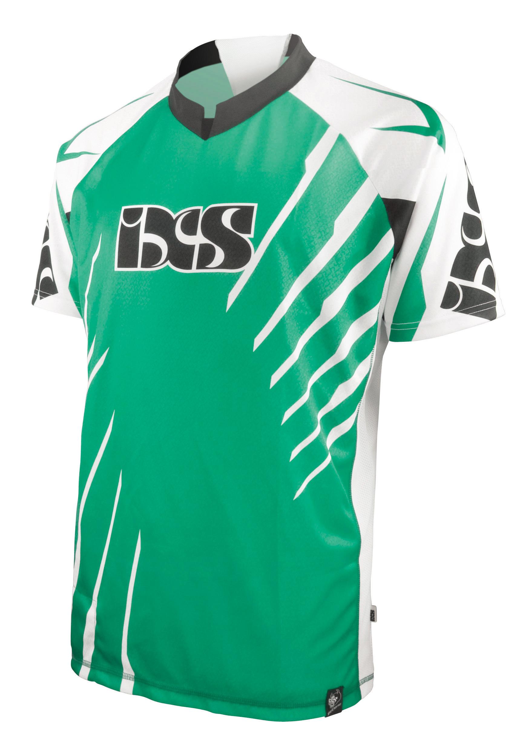 Foto Jersey Downhill IXS Shatter Elite verde para hombre , xxl