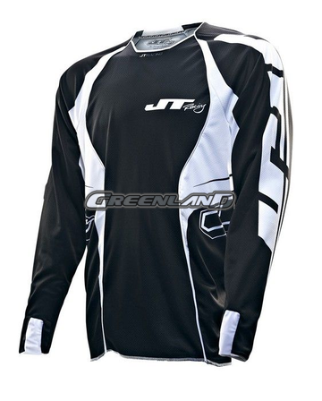Foto Jersey jt racing evo lite 2013 negro/blanco