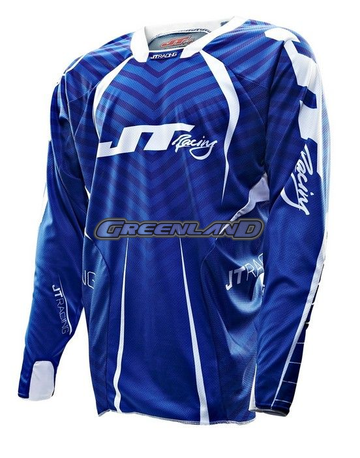 Foto Jersey jt racing evo protek 2013 azul/blanco talla s