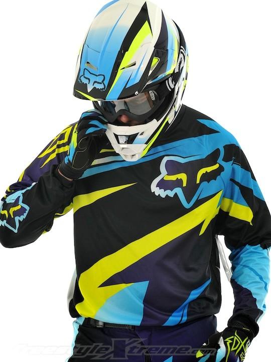 Foto Jersey Mx Fox 180 Hc Costa 2013 Azul