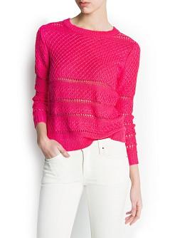 Foto Jersey Punto geranio MANGO