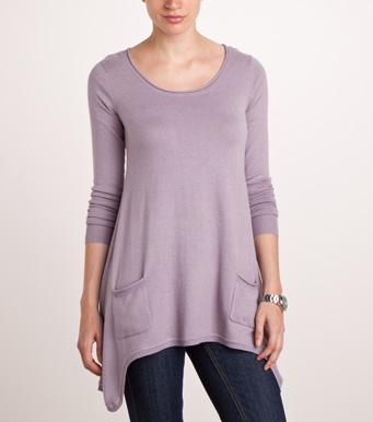 Foto Jersey tipo túnica asimétrico mujer